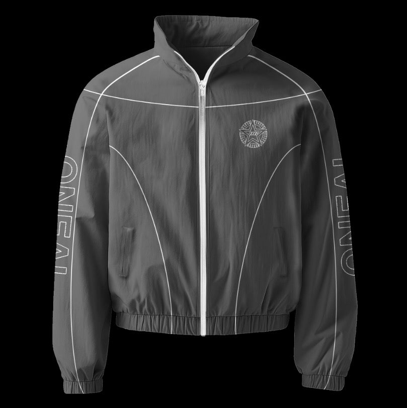 GREY TRACKSUIT JACKET