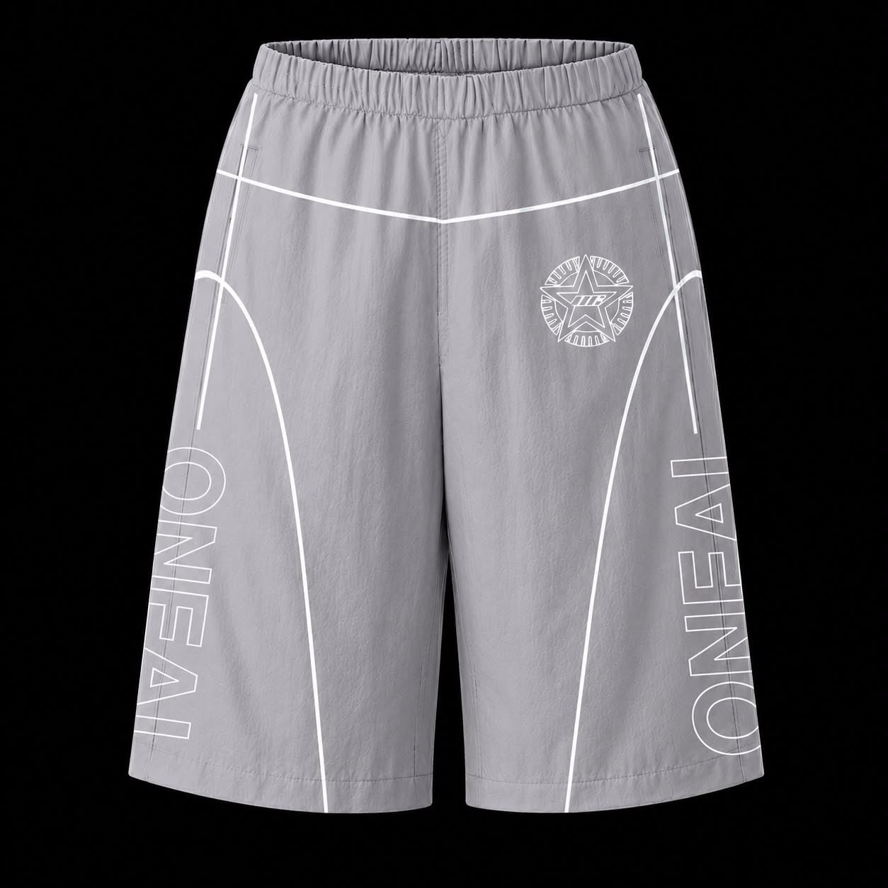 OC NYLON SHORTS - GREY