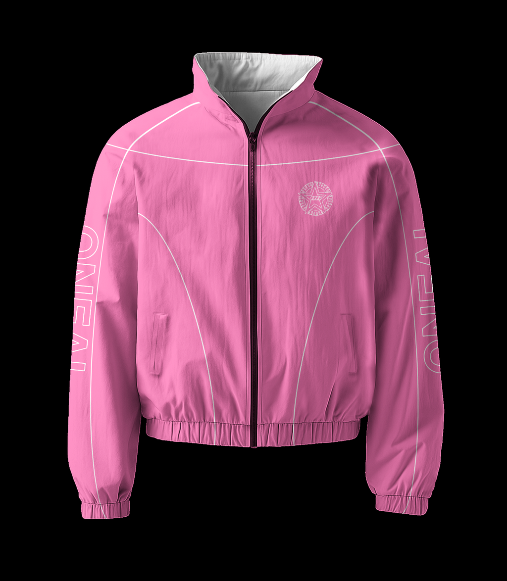 PINK TRACKSUIT JACKET
